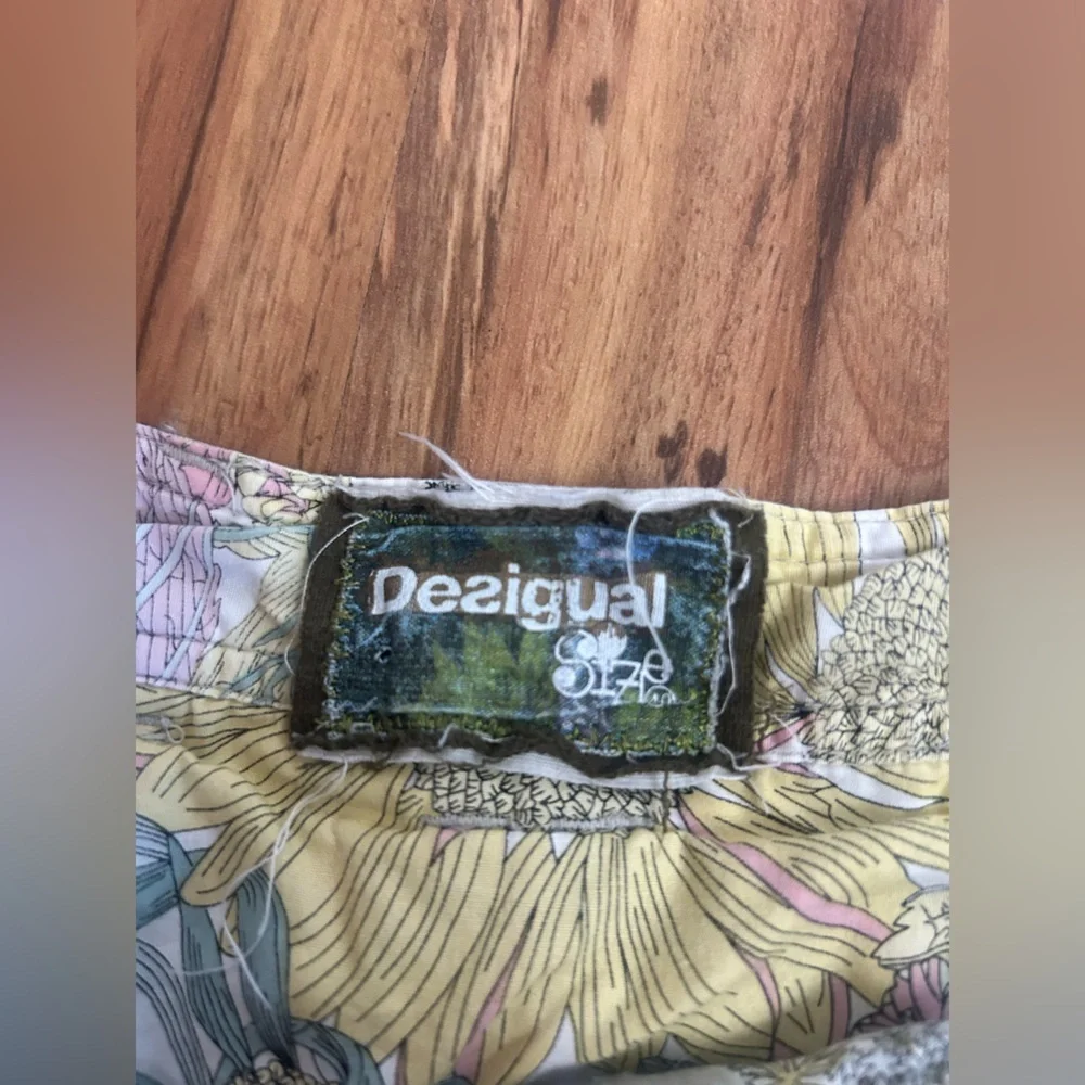 Desigual Bubble Mix Pattern Skirt Womens size 8 - Picture 6 of 11